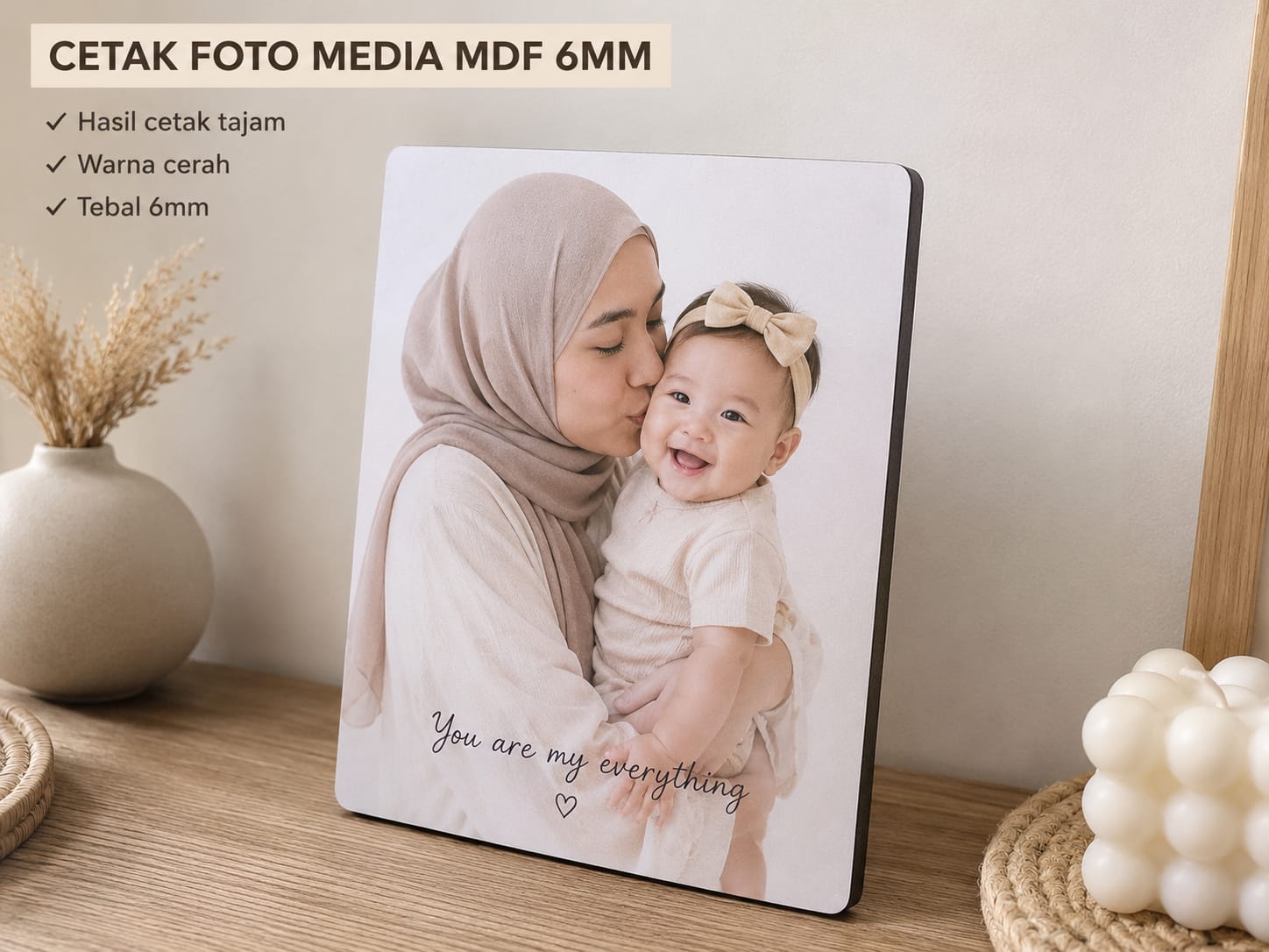 cetak foto media mdf 6mm